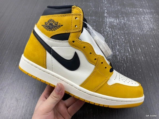 1st Kicks High Yellow DZ5485- 1 Air 745 Ochre OG Comfortable Jordan 1121